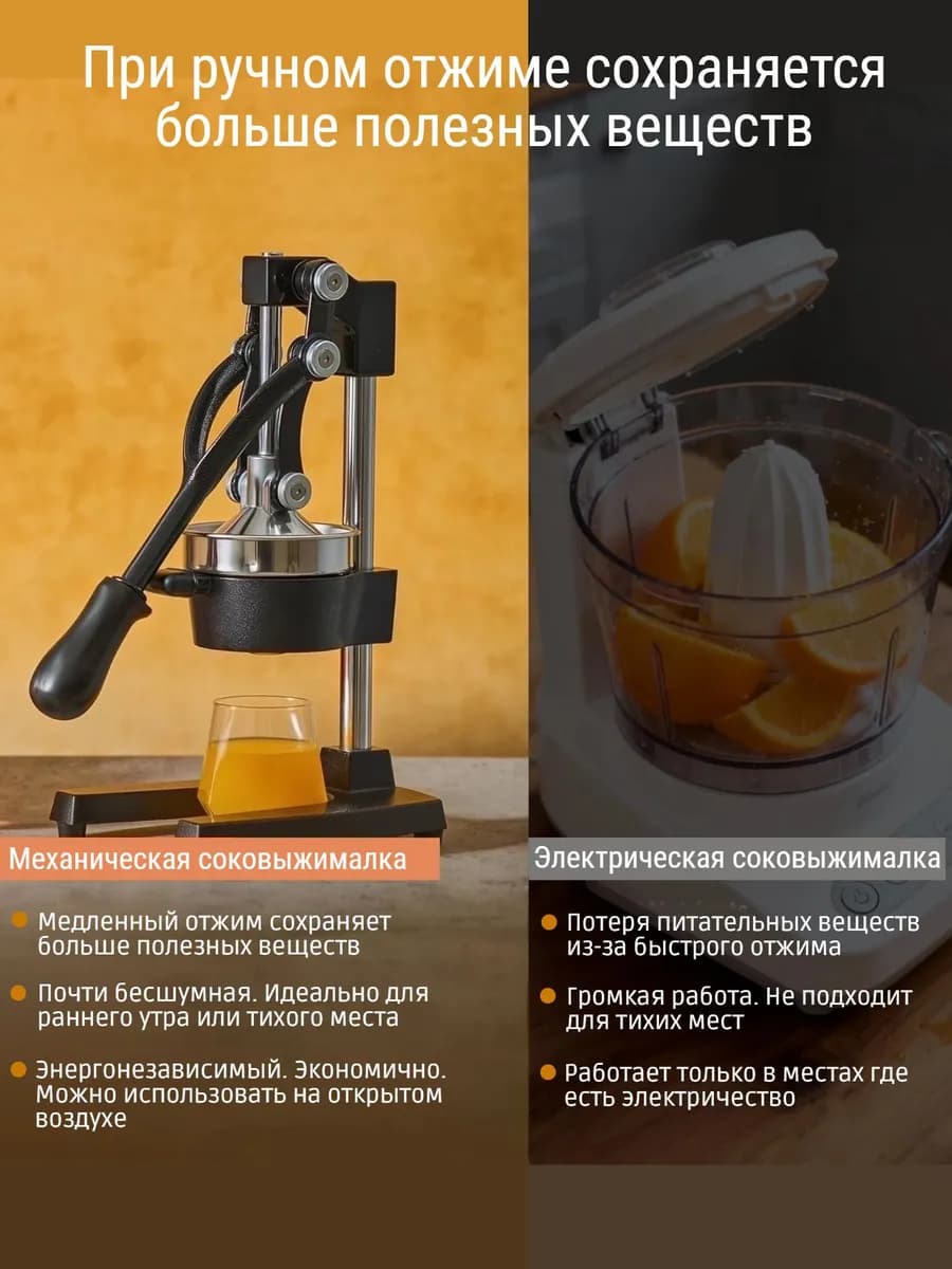 Соковыжималка (пресс) для гранатов и цитрусовых Hand Juicer