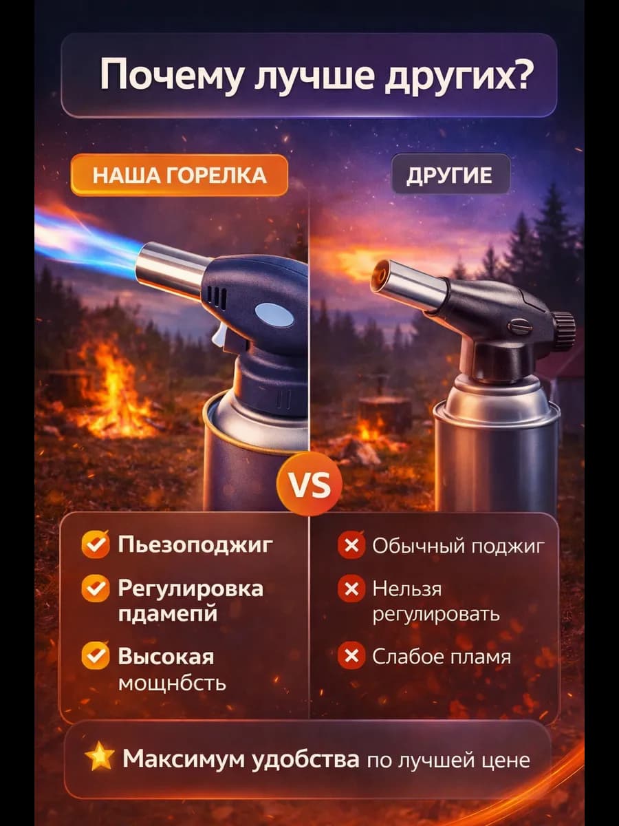 Газовая горелка NEW 915