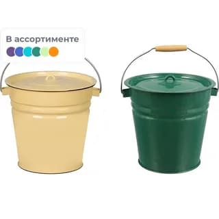 Ведро эмал 12л с/кр без рис