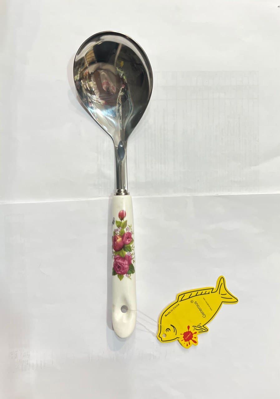 Ложка для салата с керамической ручкой 28см "Generous"
