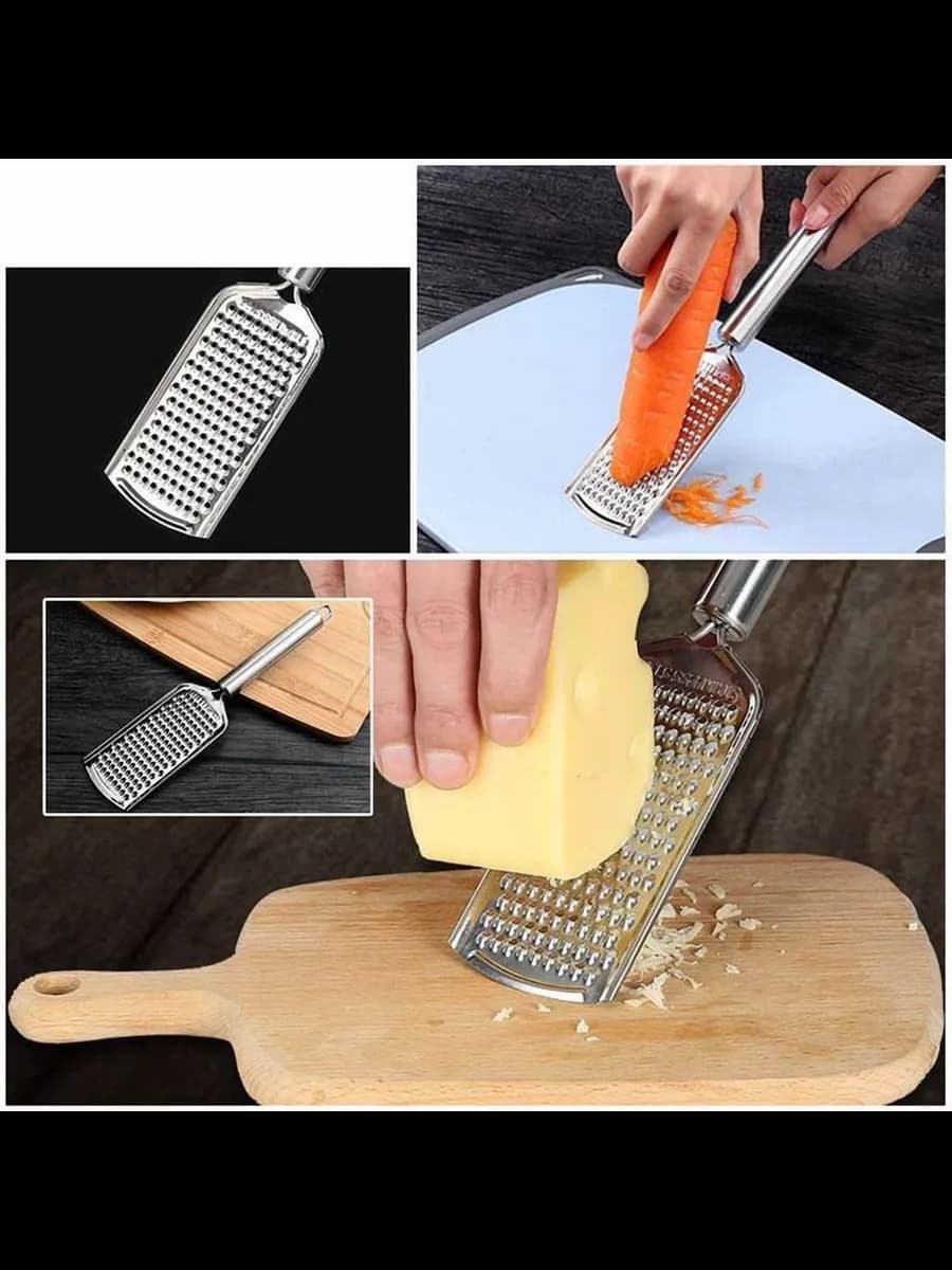 Терка односторонняя из нержавеющей стали (мелкая) KITCHEN TOOLS