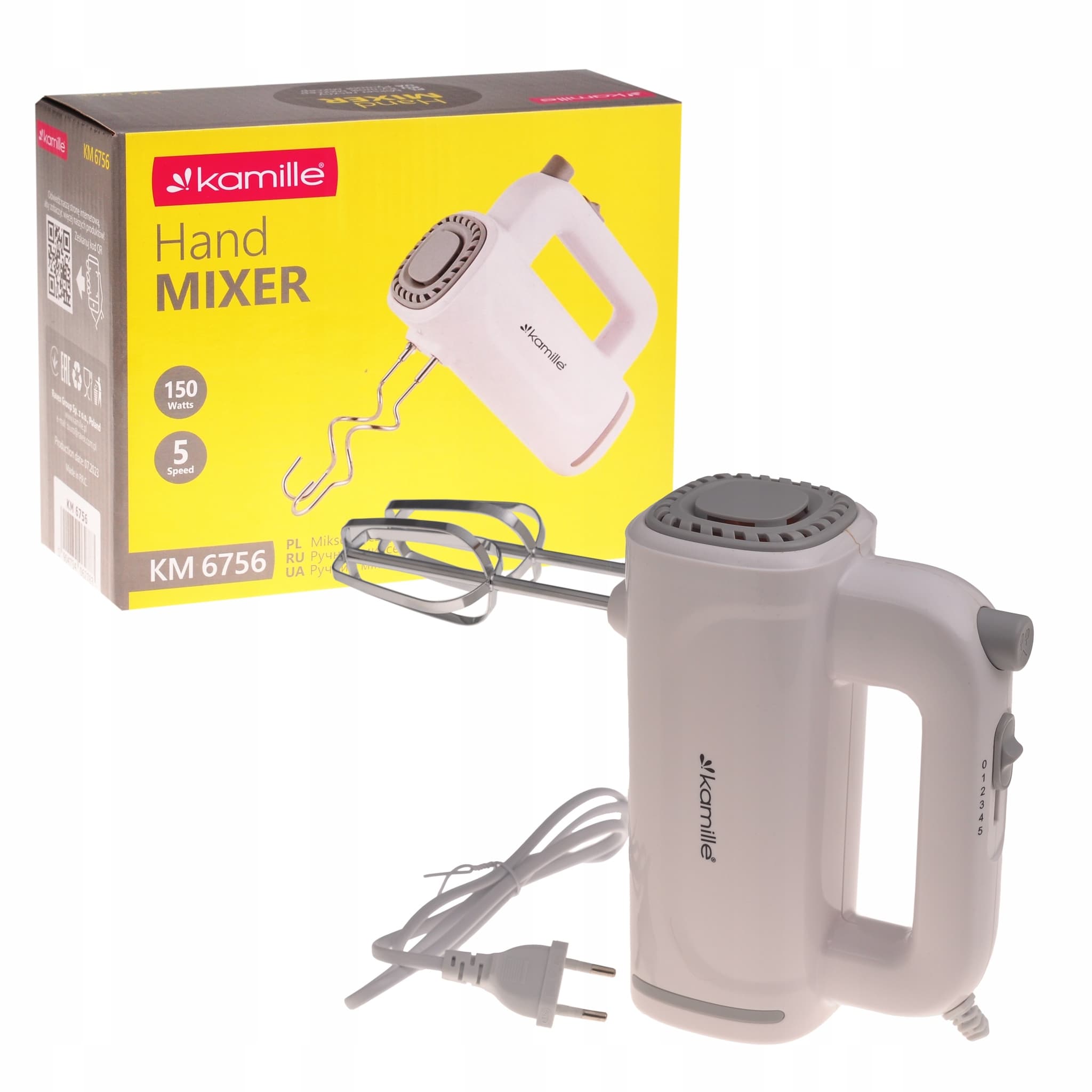 Миксер электрический 150 Вт. Kamille KM 6756