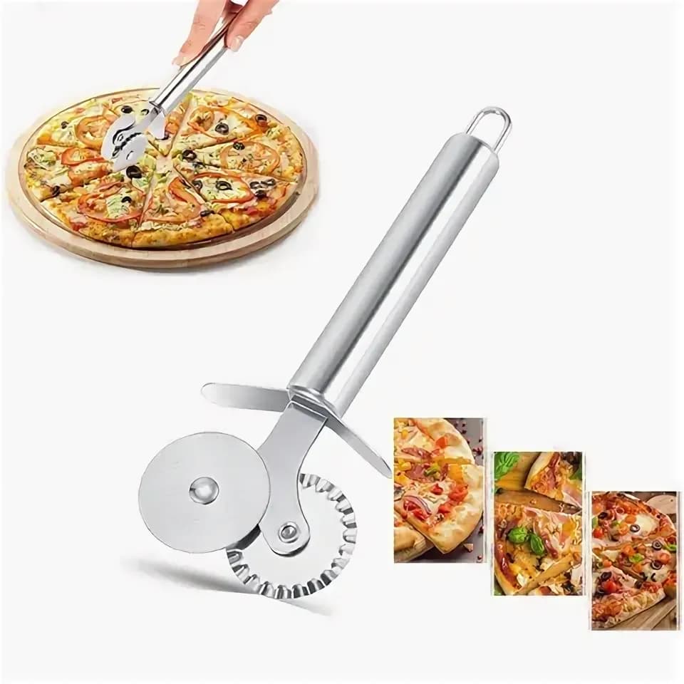Нож для пиццы и теста ручка металл"Kitchen Assistant"