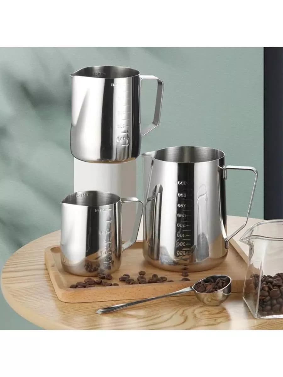 Питчер для молока 1л (34oz), с разметкой "POURING POT"