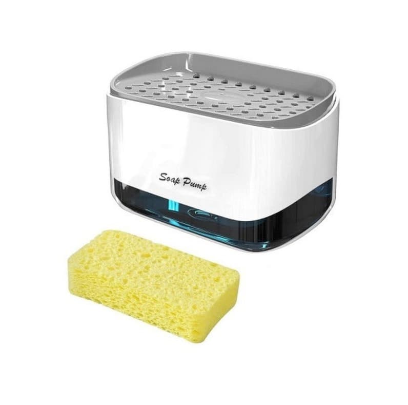 Диспенсер для мыла с губкой SOAP PUMP