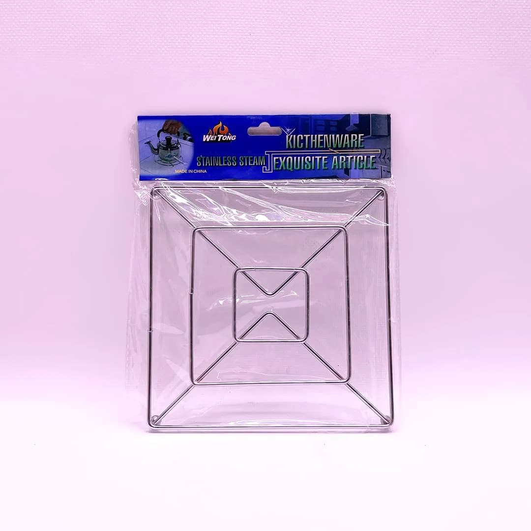 Подставка под горячее, металл, квадратная, 17x17 см, "KICTHENWARE"
