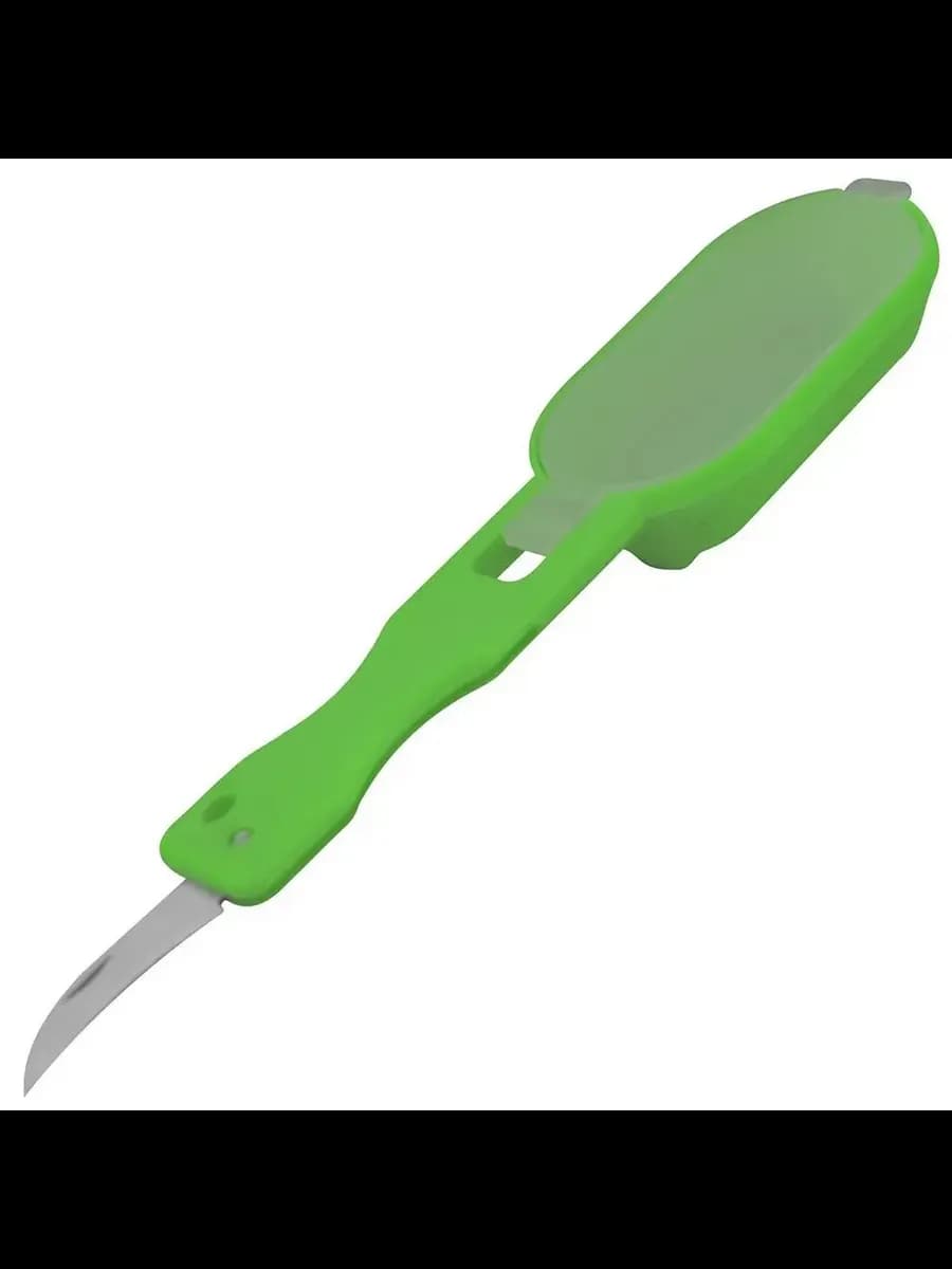 Рыбочистка с контейнером для чешуи, пластик/металл, 20х5х3,5 см "Kitchenware"