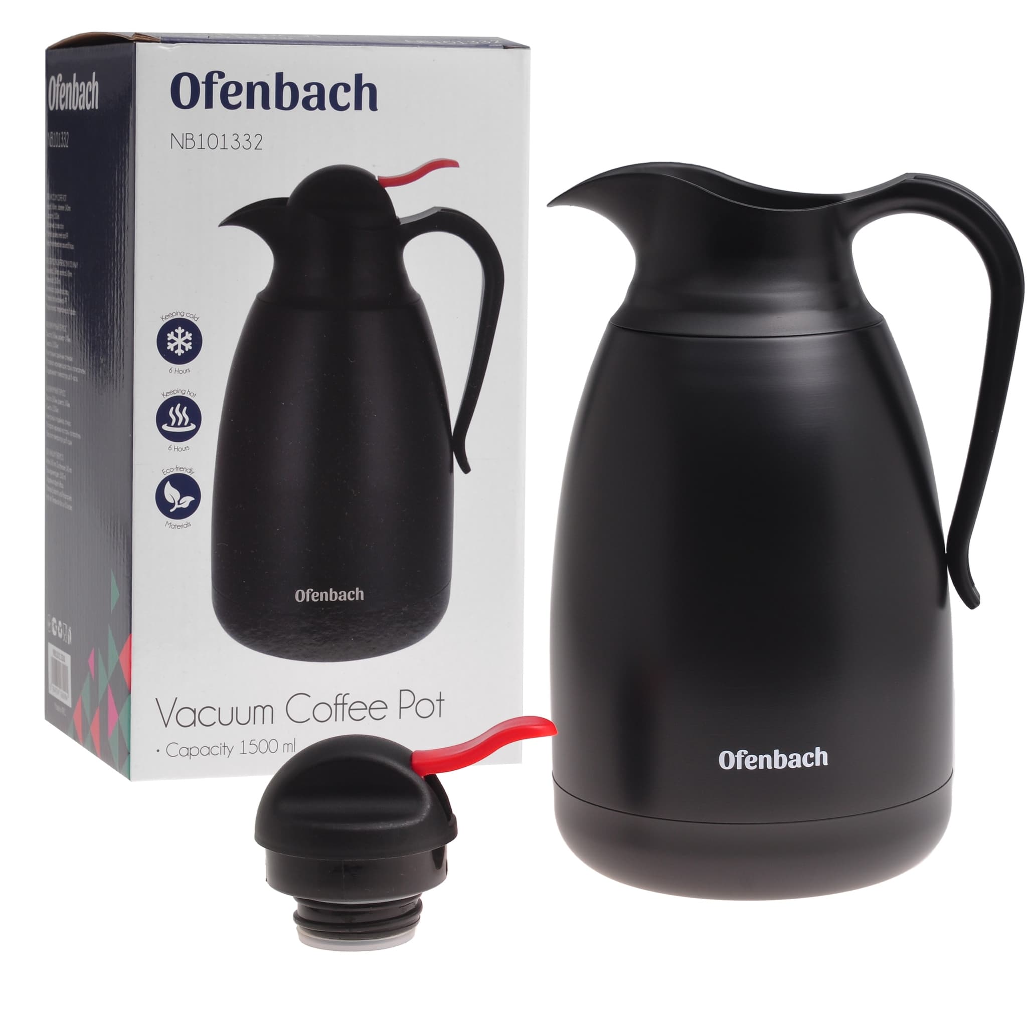 Термос конференция 1500 мл. Ofenbach NB 101332 из нержавеющей стали