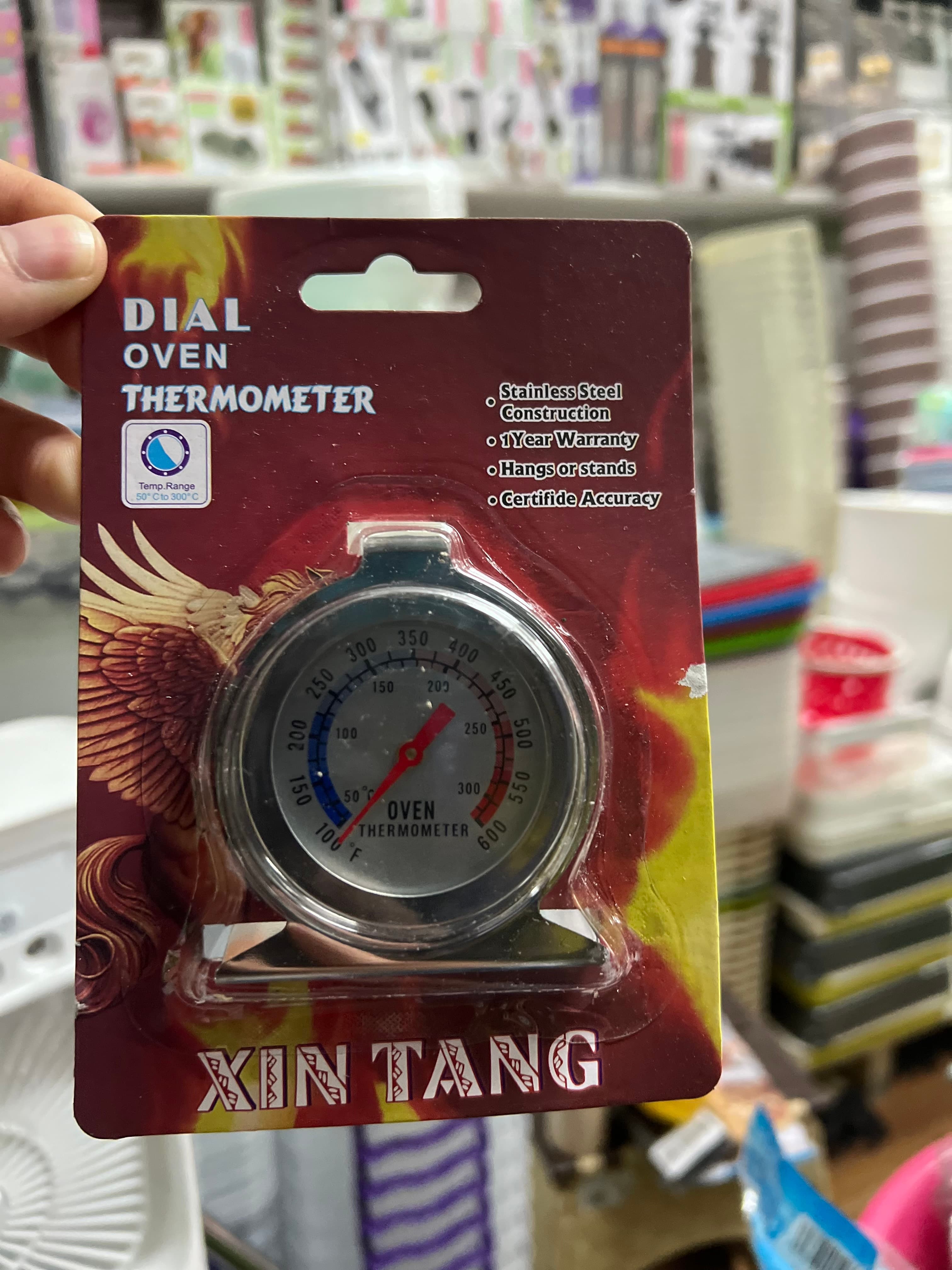 Термометр бытовой для духовки "OVEN DIAL THERMOMETER" XIN TANG
