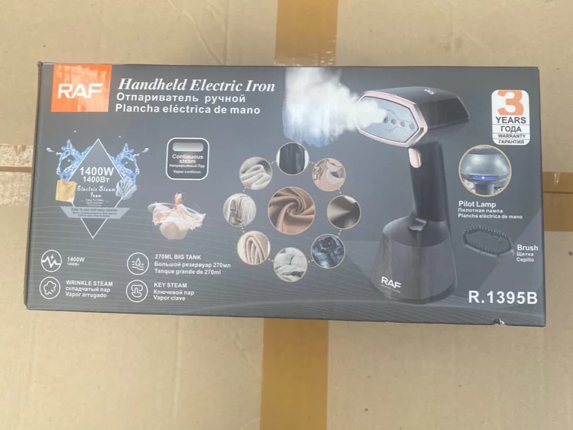 Отпариватель ручной 1400W "Handheld Electric Iron" R.1395B, RAF