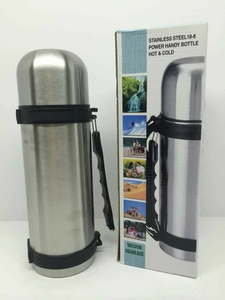 Термос пищевой 1000 мл из нержавеющей стали, "TRAVEL BOTTLE"