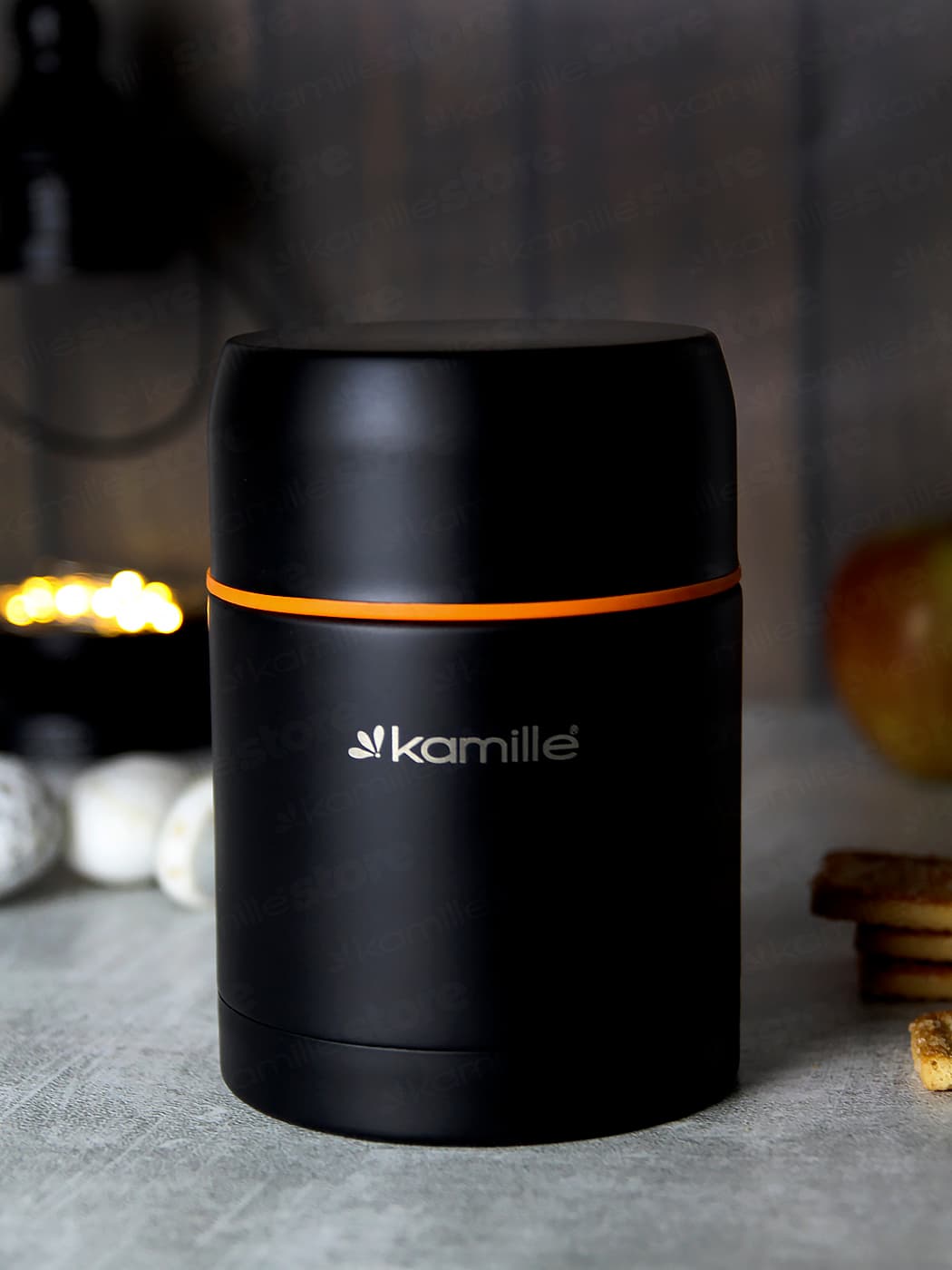 Термос пищевой 500 мл. Kamille KM 2092A из нержавеющей стали