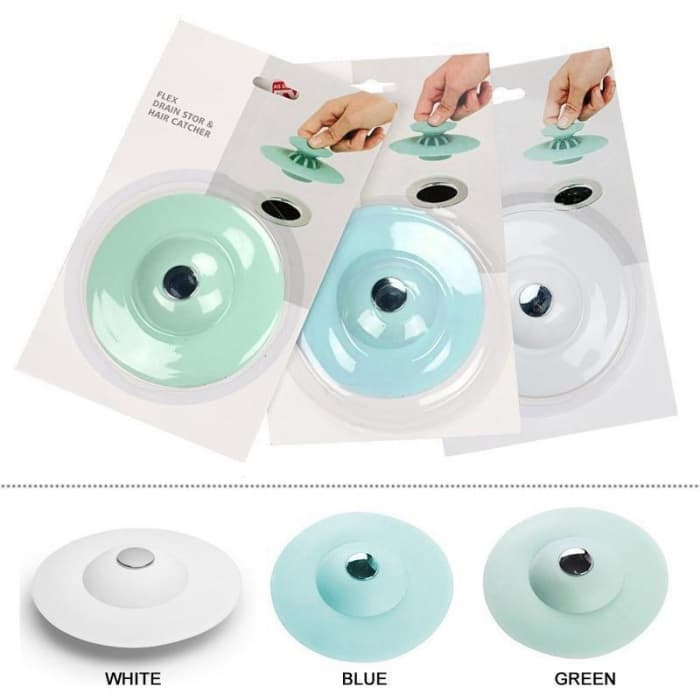 Ситечко для раковины flex drain stop and hair catcher