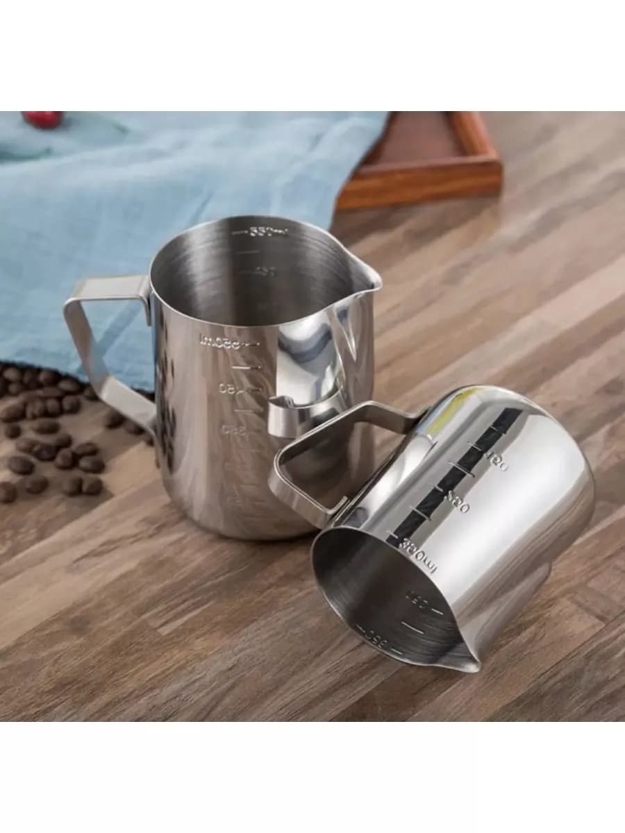 Питчер для молока 1л (34oz), с разметкой "POURING POT"