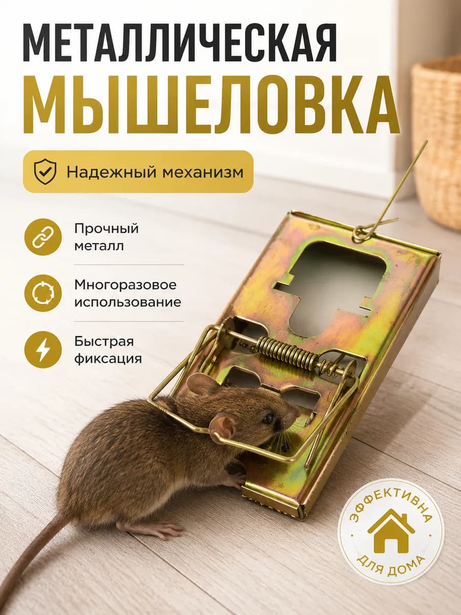 Мышеловка металлическое