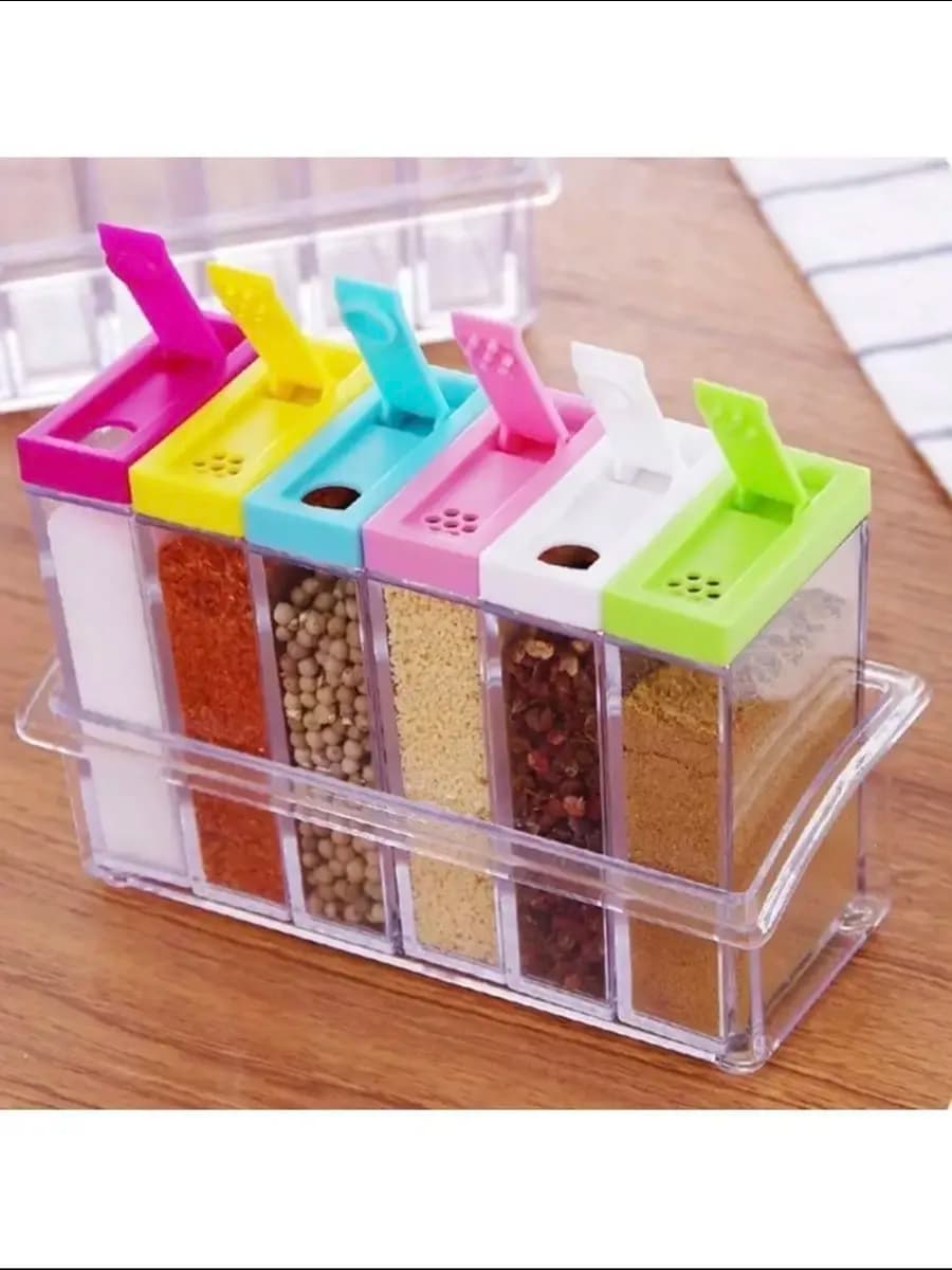 Контейнеры для специй SEASONING SET 6шт