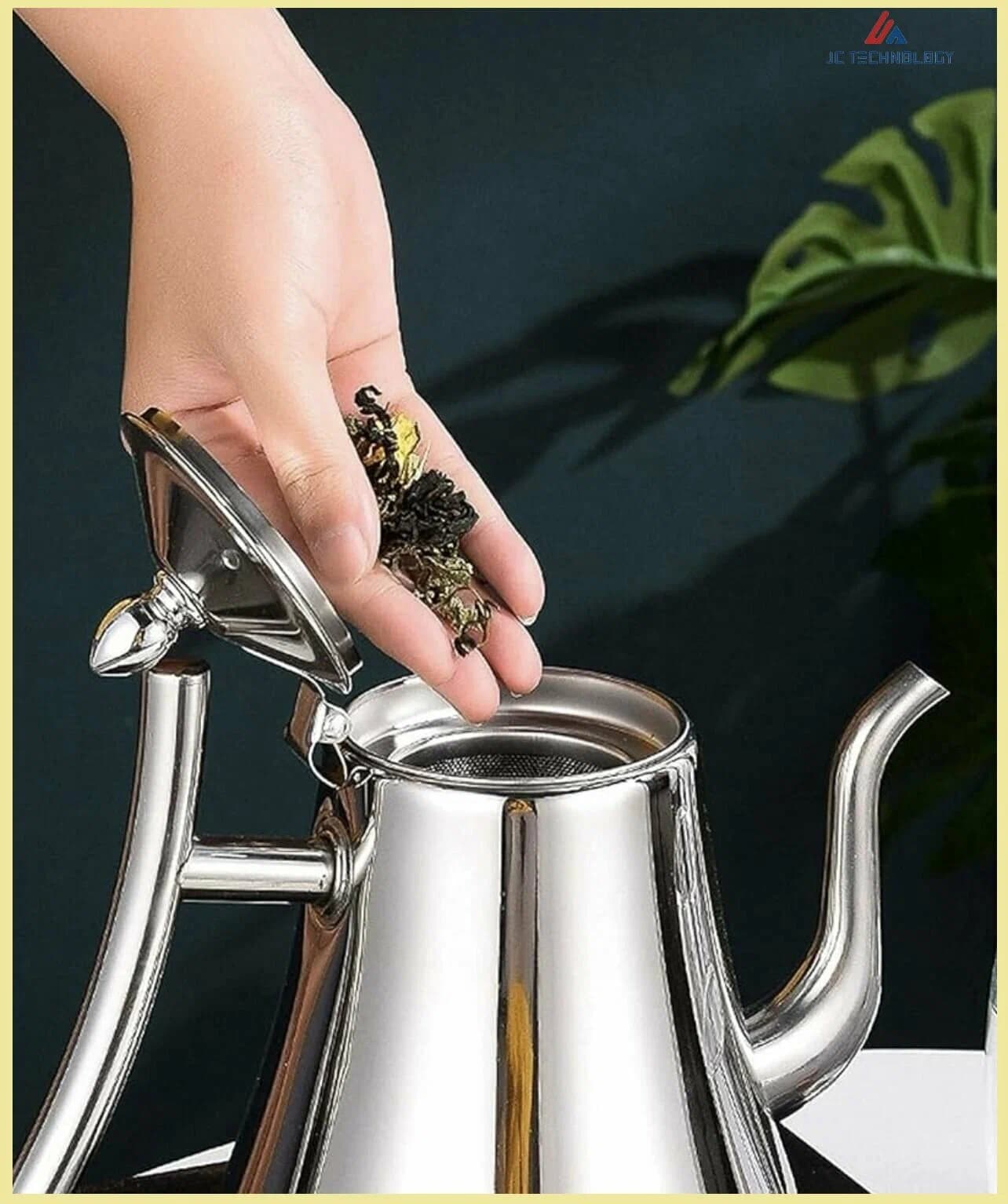 Чайник заварочный с ситечком из нержавеющей стали 1,5 л "Classy Kettle"