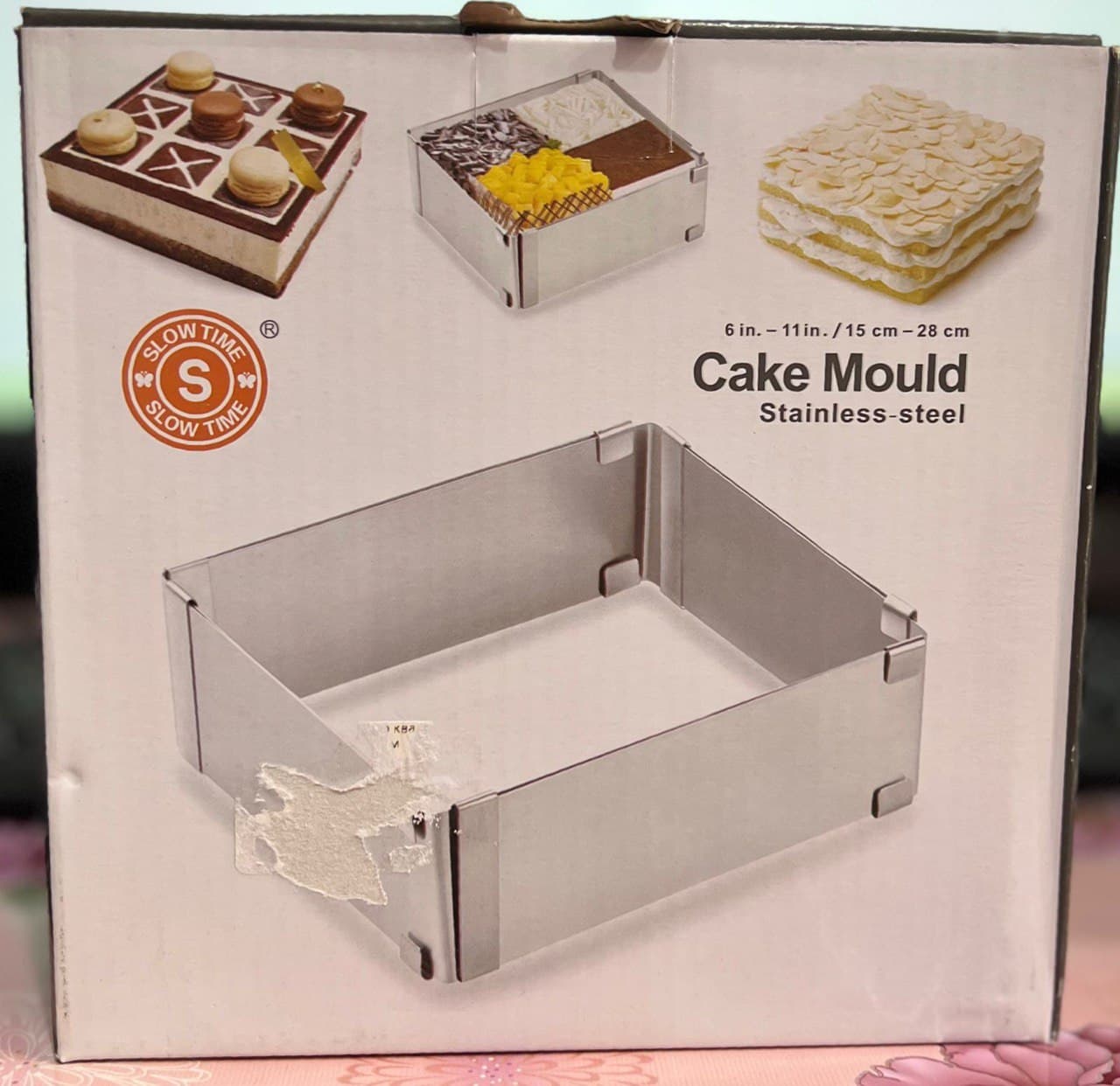 Форма для запекания, Квадратная, (28см x 15см), "Cake Mould"