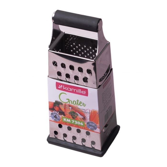 Терка из нержавеющей стали (4 типа лезвий) Kamille KM-7206