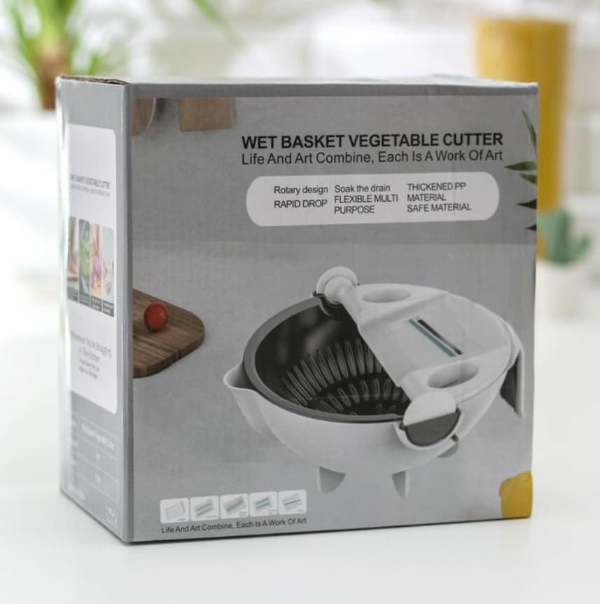 Овощерезка многофункциональная wet basket vegetable cutter