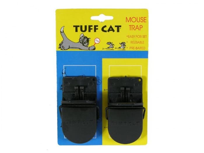 Мышеловка пластик (мол) "TUFF CAT" 2шт., S