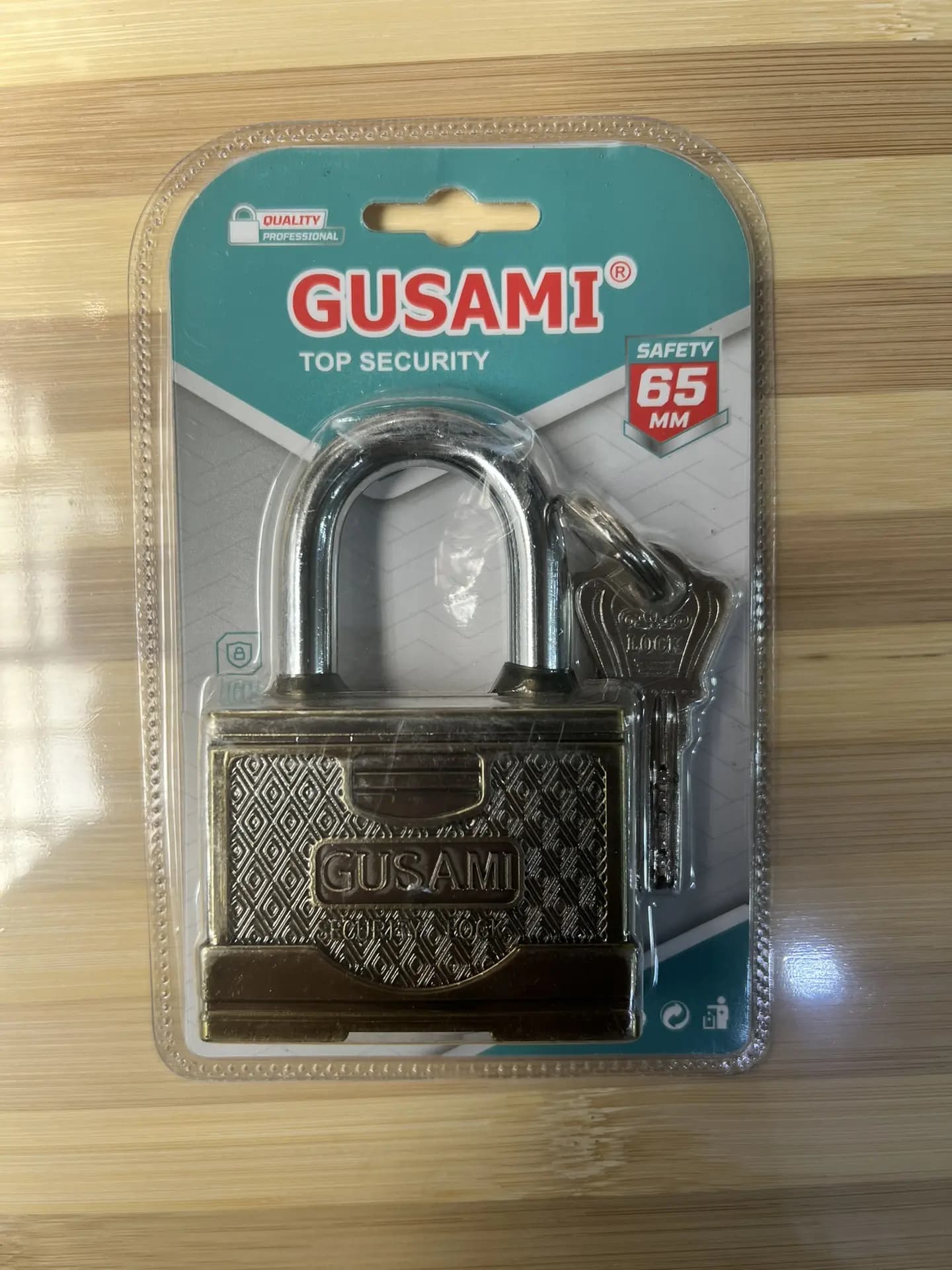 Замок навесной GUSAMI 65мм