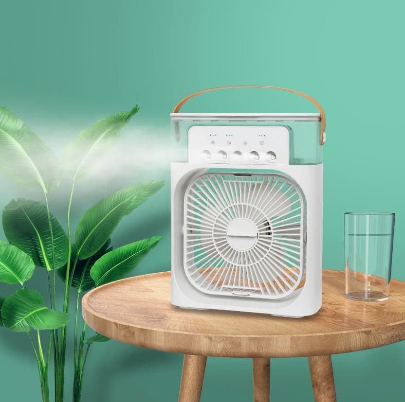 Настольный портативный вентилятор с функцией охлаждения "MINI COOLING FAN"