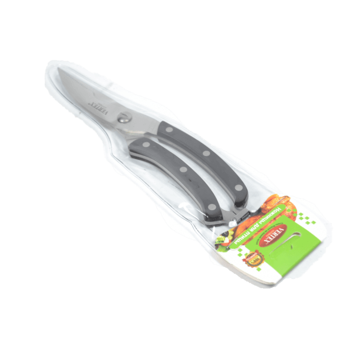 Ножницы кухонные с черной ручкой Vertex-Eco VS-2411