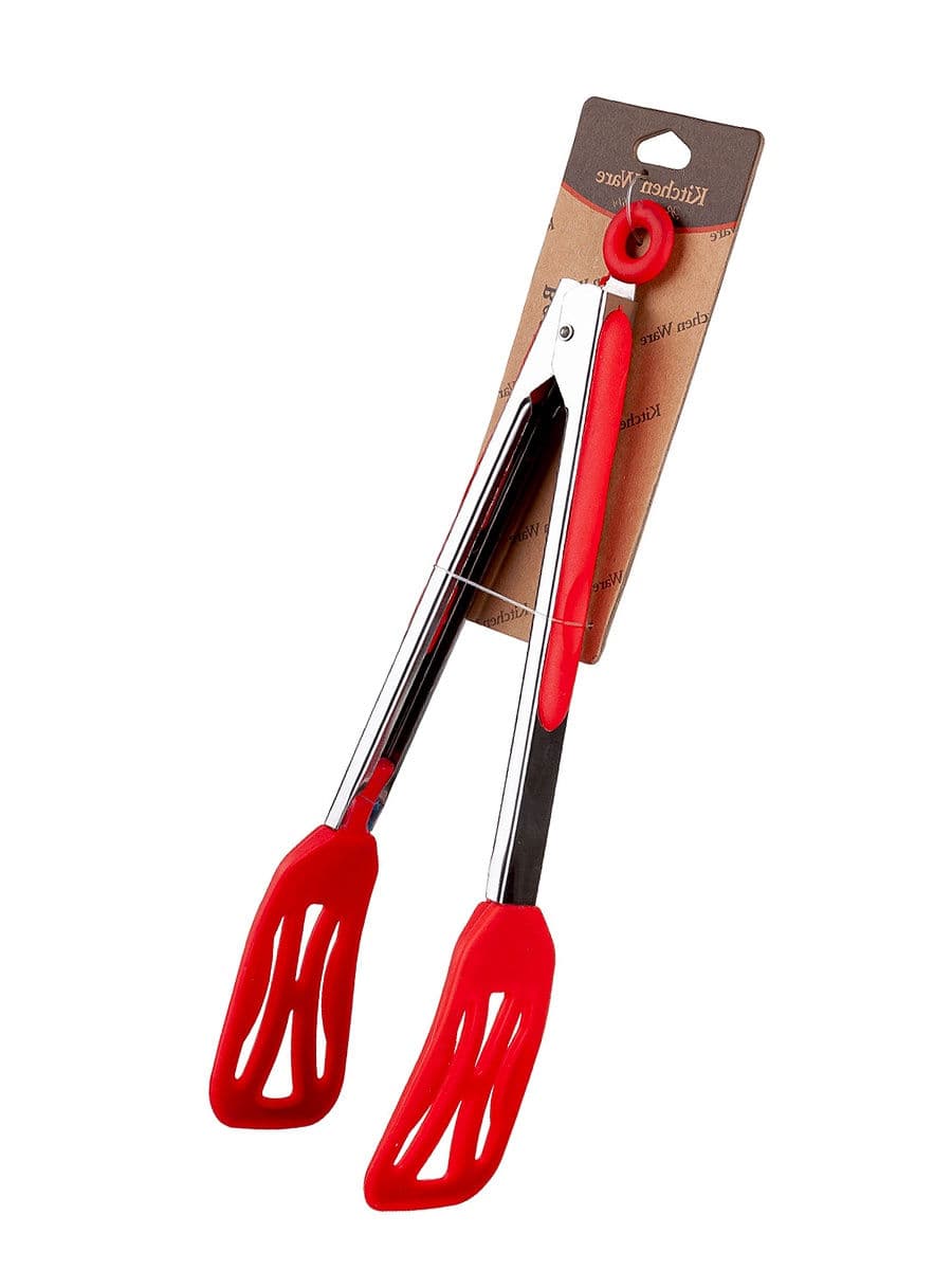 Щипцы силиконовые, квадратный, средний 30см Kitchen Ware
