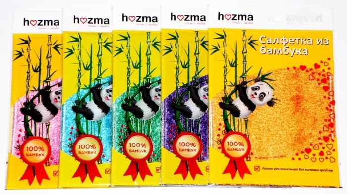 Салфетки из бамбука (hozma) 18*23см ВТ18-23