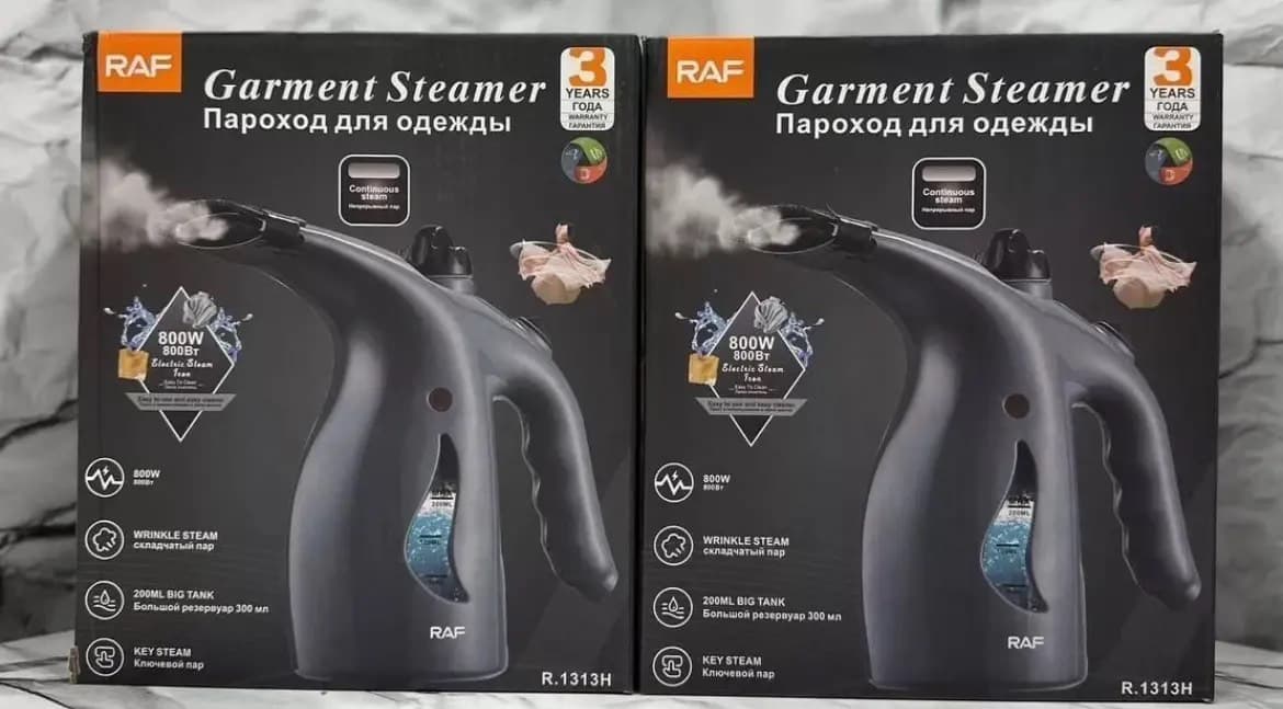 Отпариватель ручной (Пароход для одежды) 800W "Garment Steamer" R.1313H, RAF