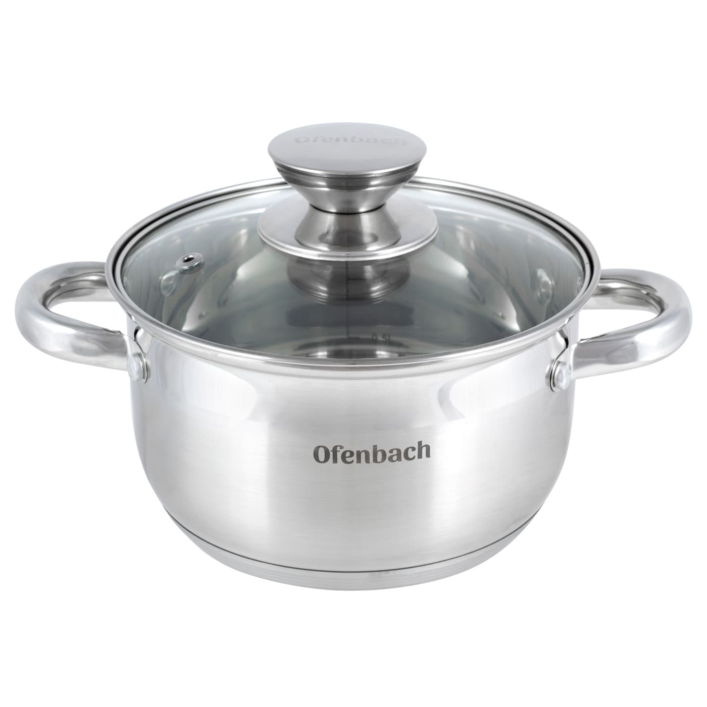 Кастрюля 2,4 л. из нержавеющей стали Ofenbach NB 100512