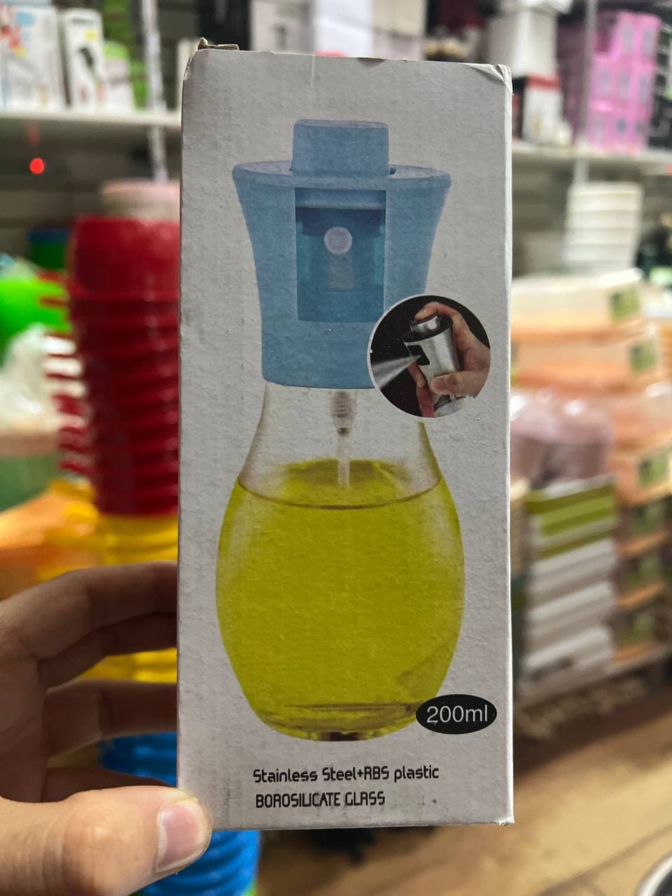 Распылитель масла уксуса, дозатор 200мл SPRAY BOTTLE