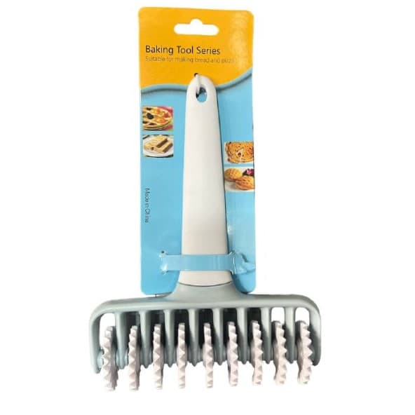 Тесторезк- ролик, валик для нарезки полос из теста + 4 вида дисков 14см, "Baking Tool Series"