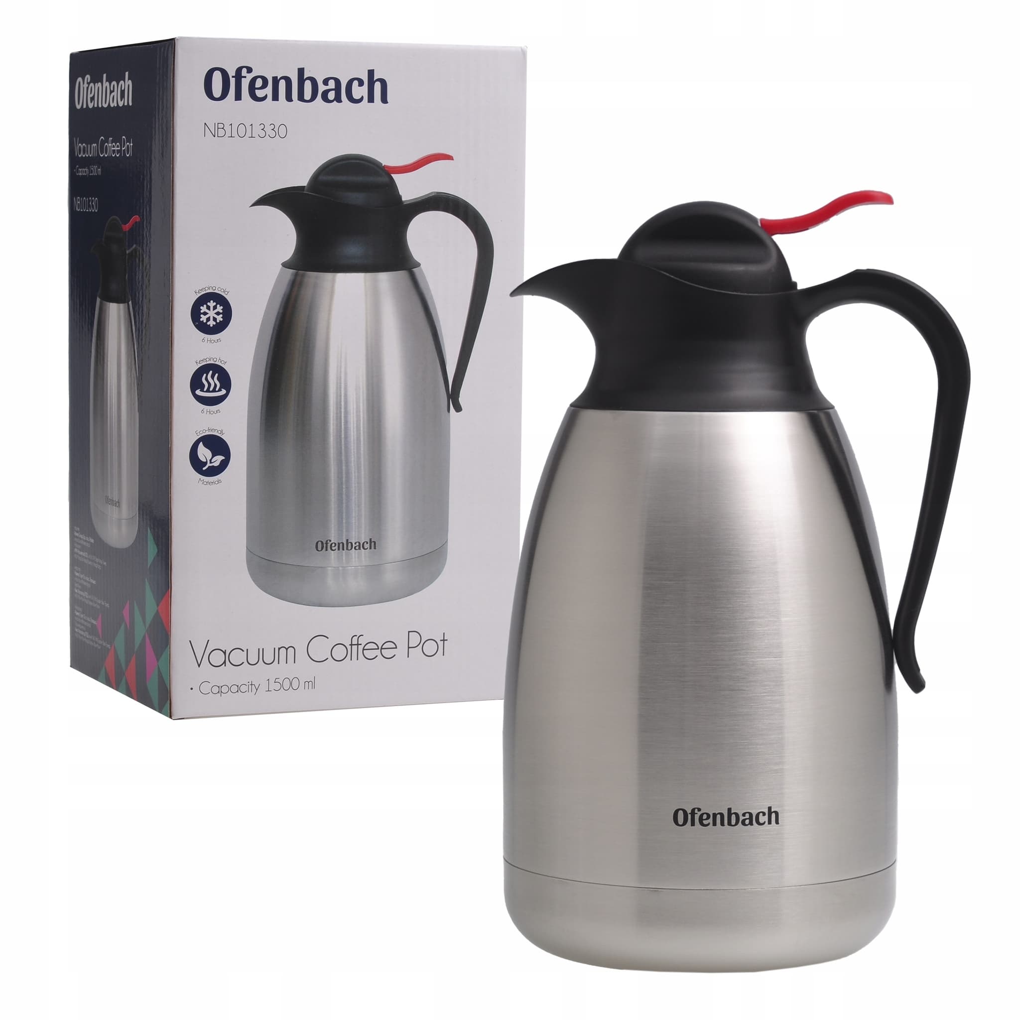 Термос конференция 1500 мл. Ofenbach NB 101330 из нержавеющей стали
