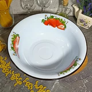Таз эмал 7,0л с рис. 1с23с