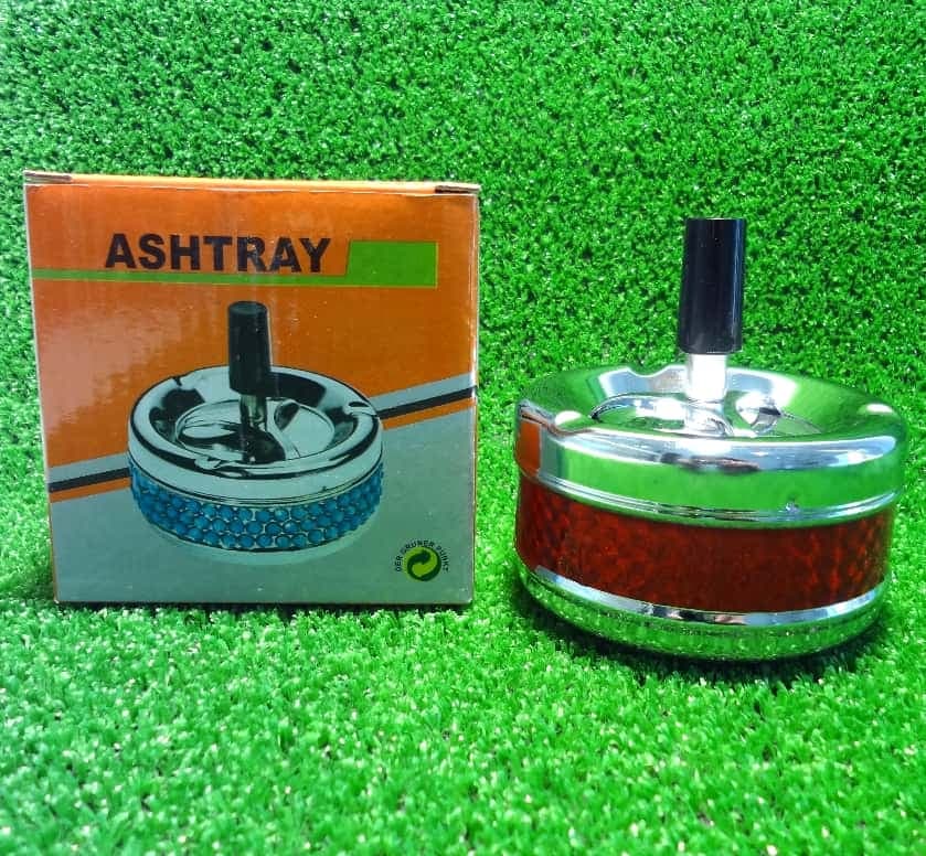 Пепельница ASHTRAY "СРЕДНЯЯ" с крутящимся диском для сброса пепла
