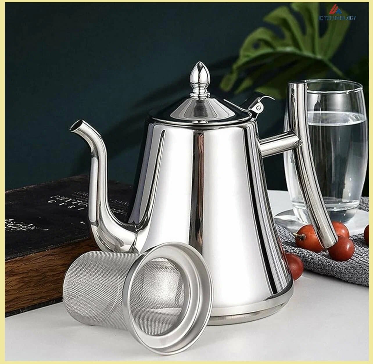 Чайник заварочный с ситечком из нержавеющей стали 1,5 л "Classy Kettle"