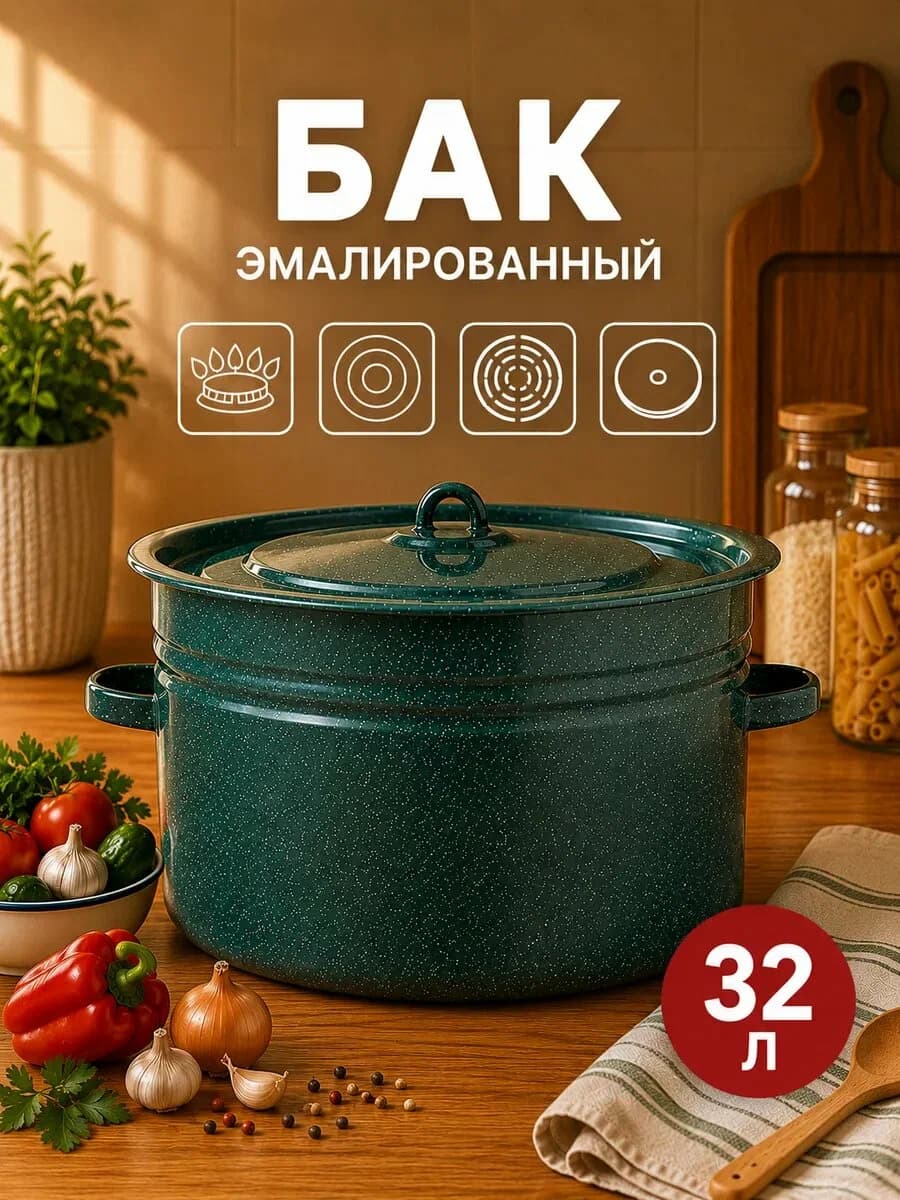 Бак 32,0л без рисунка, С42829 С42829.в