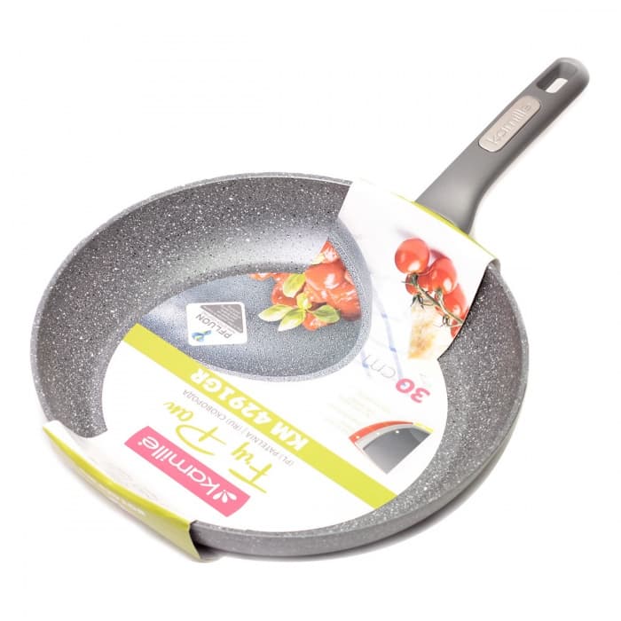 Сковорода Ø30 см с гранитным покрытием Kamille KM-4291GR