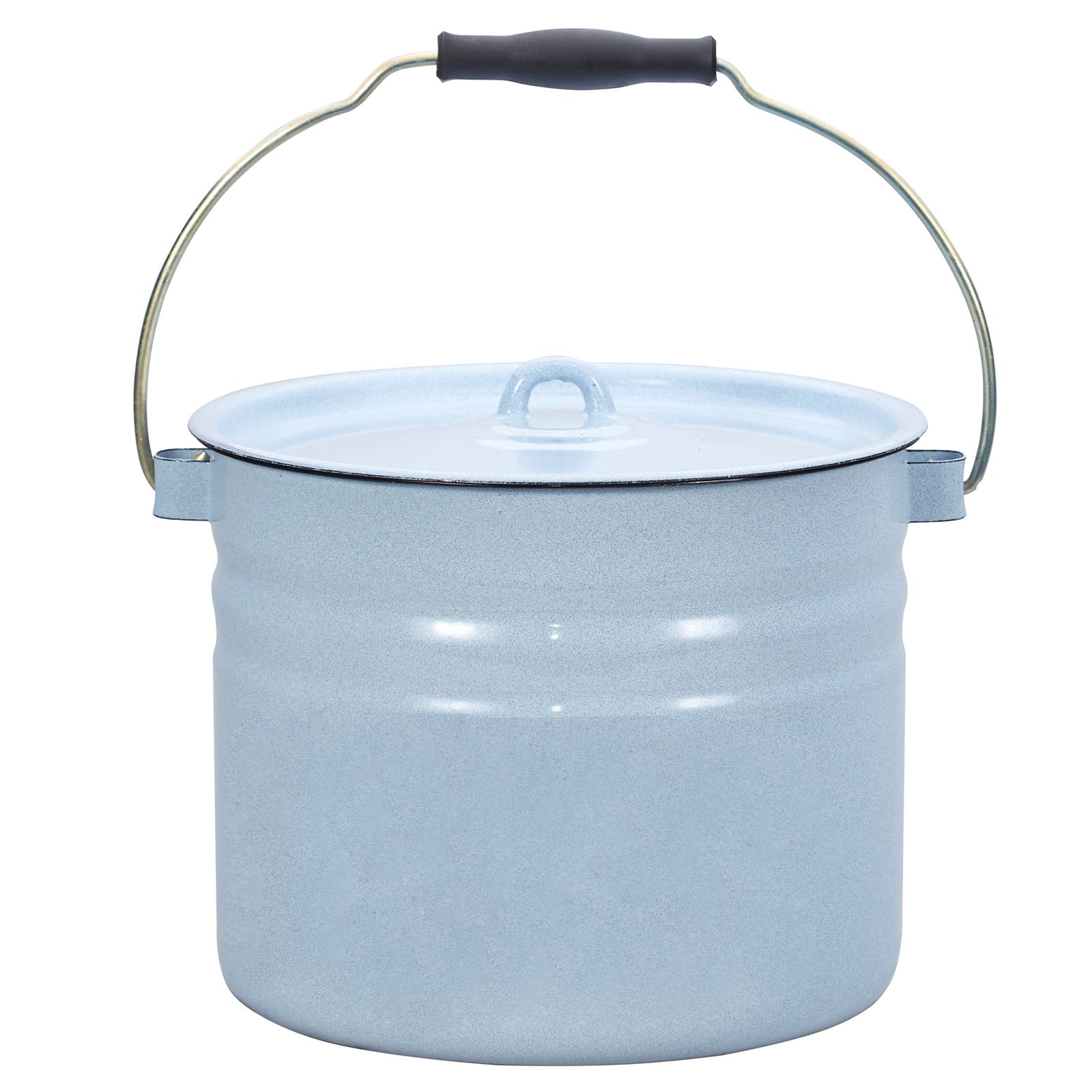 Ведро эмал 9л с крышкой