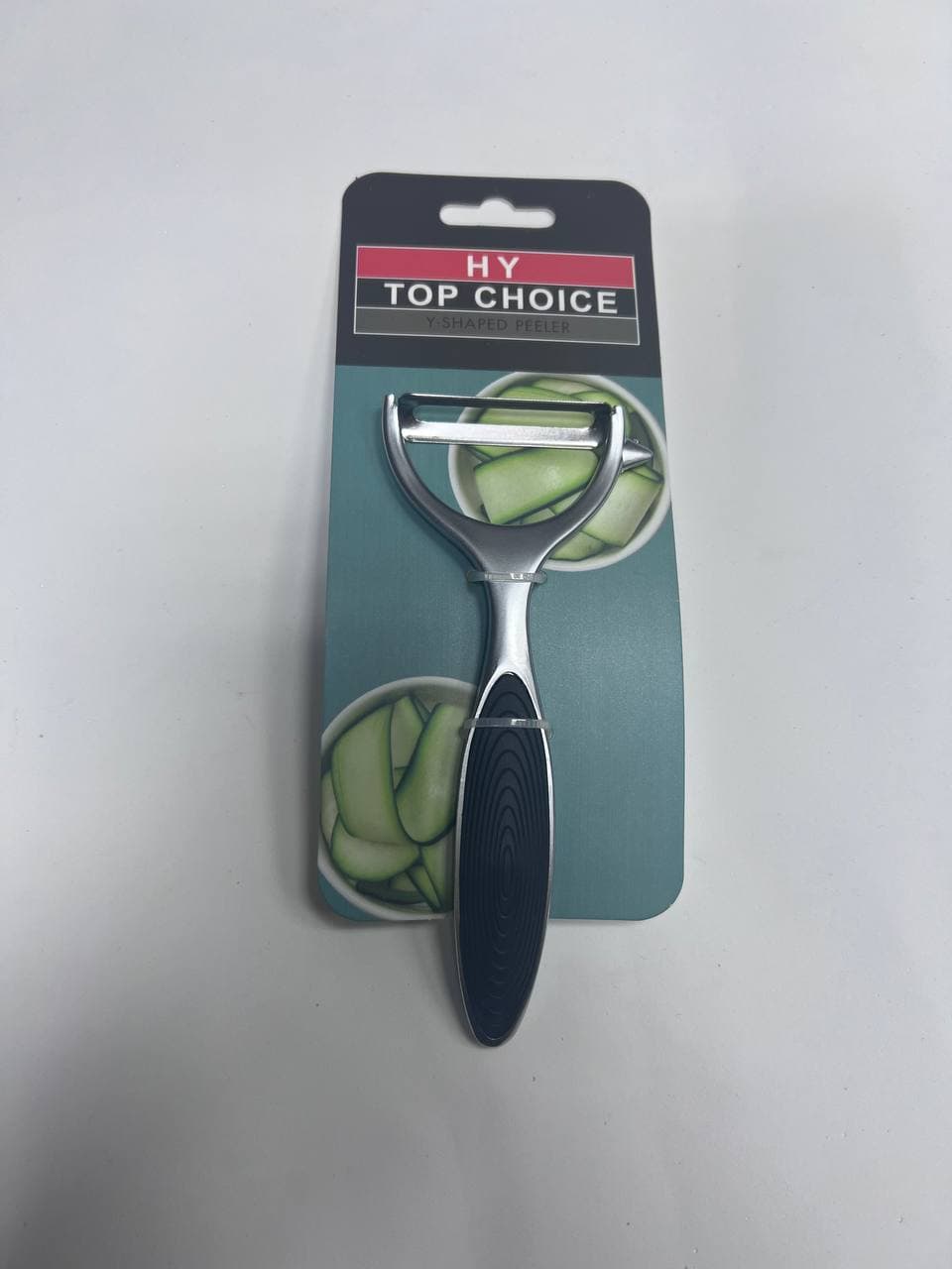 Овощечистка ручная с плавающей рогатка,нержавеющая сталь."HY TOP CHOICE"