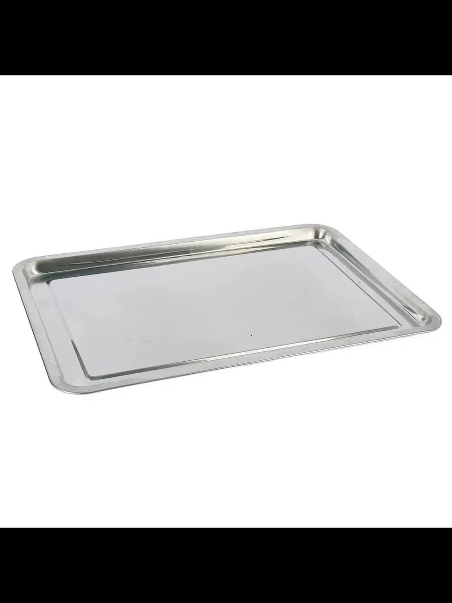 Поднос, нержавеющая сталь,мелк 35х45x2.5см