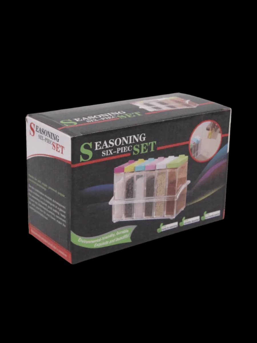 Контейнеры для специй SEASONING SET 6шт