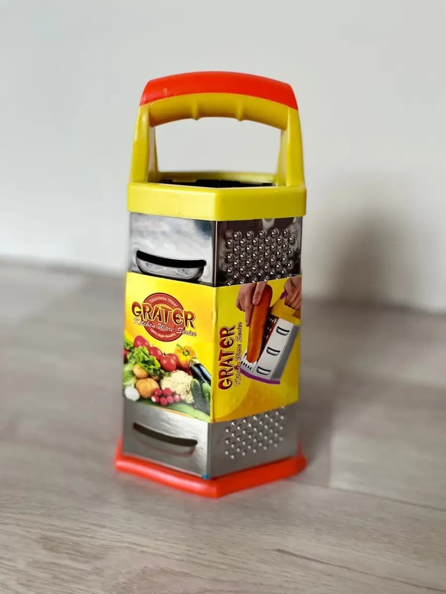 Терка 6 граней, нержавеющая сталь, маленки "GRATER"