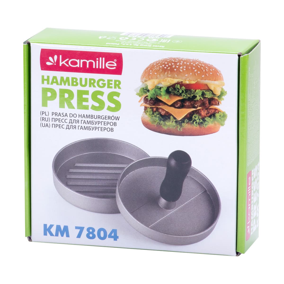 Пресс-форма для котлет бургеров 12 см. Kamille KM 7804