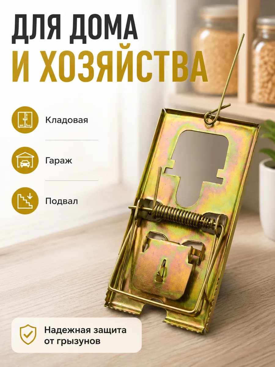 Мышеловка металлическое