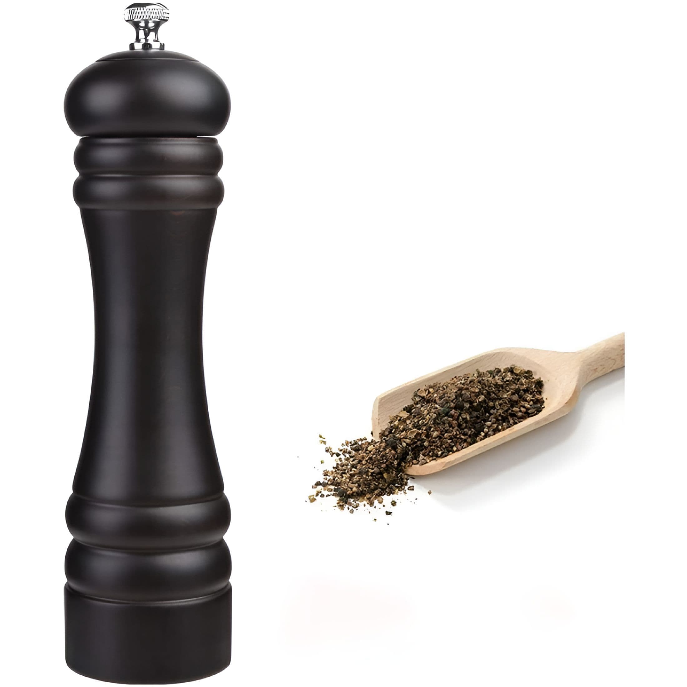 Мельница деревянная для перца 12см. 6"PEPPER MILL SET