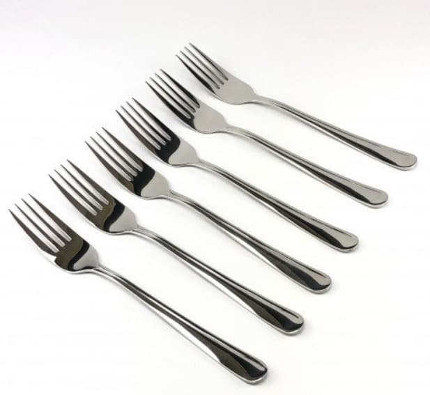 Вилка столовая без рисунка (мал) 6шт