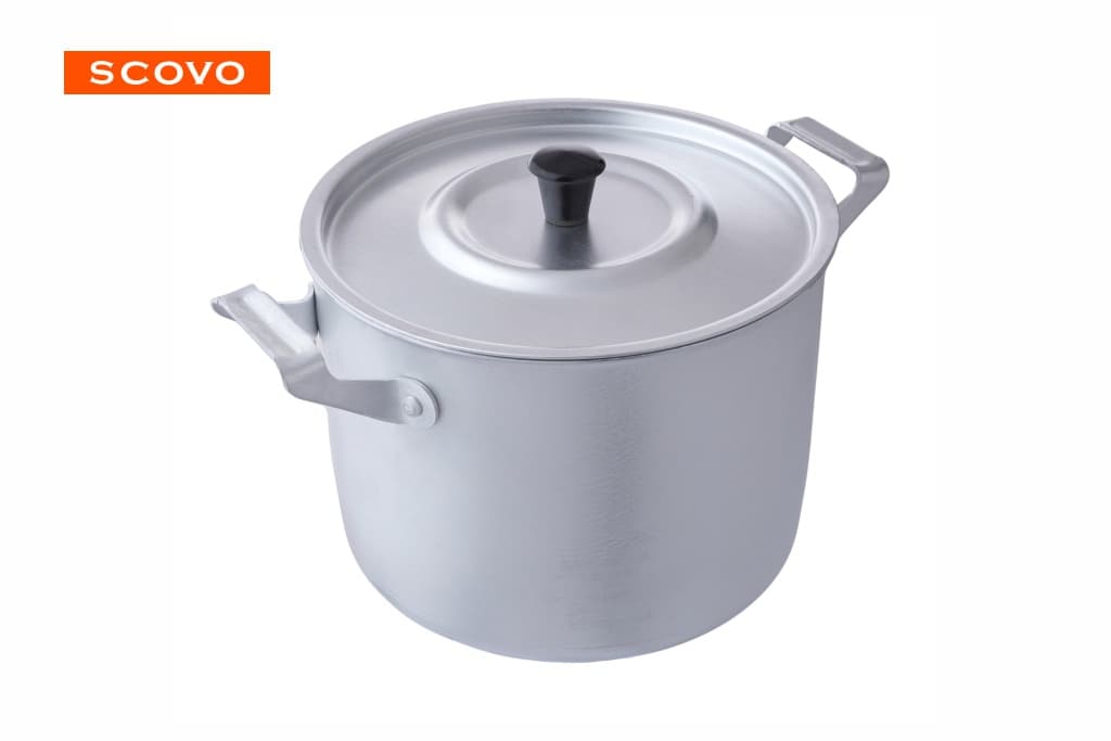 Кастрюля алюм 6,0л d22см ТМ Scovo.МТ075
